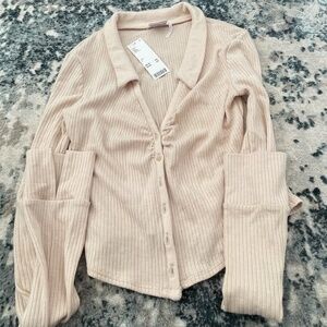 Urban Outfitters Out from Under Button Up collard shirt - NEW WITH TAG